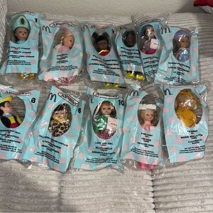 Lot of 11 Vintage Madame Alexander McDonald’s Happy Meal Tots Dolls Disney New